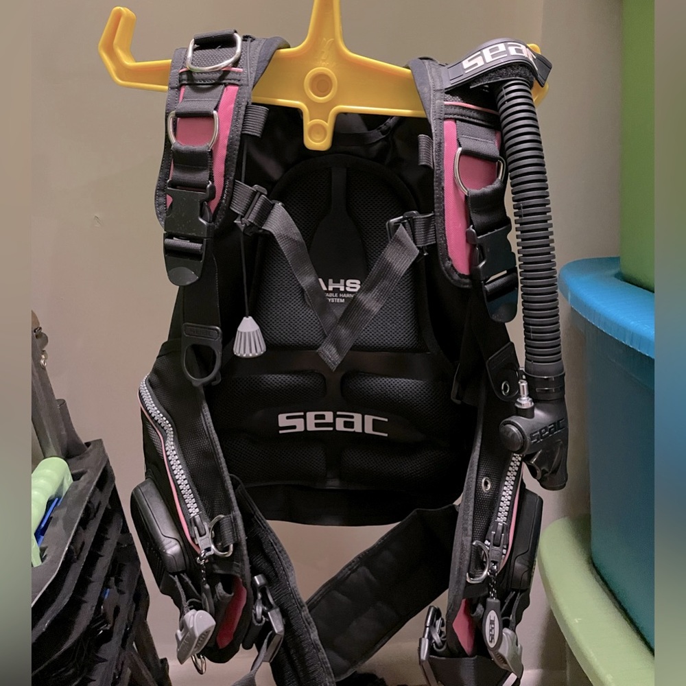 Seac sub femme women’s bcd size small